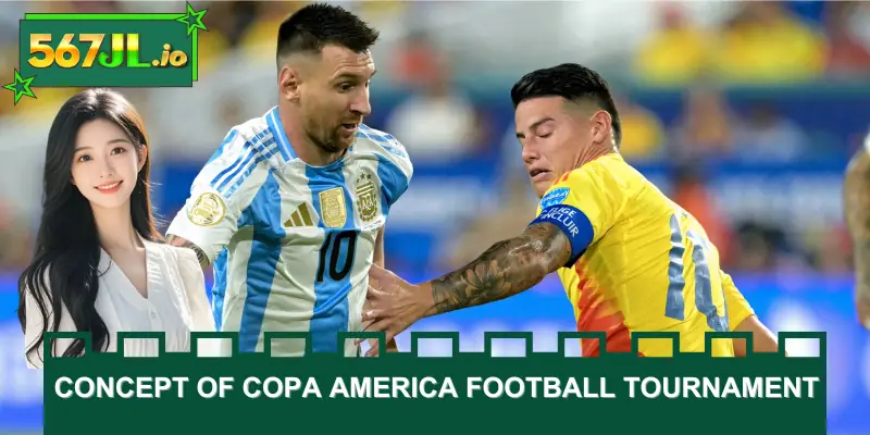 Concept of Copa America Football Tournament
