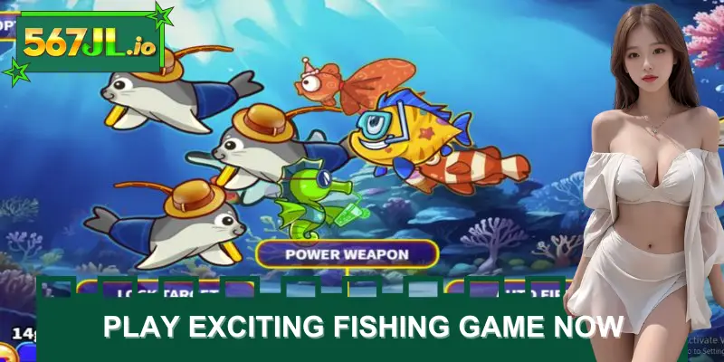 Play exciting fishing game now