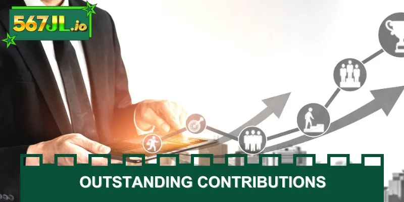 Some impressive contributions of the talented leader