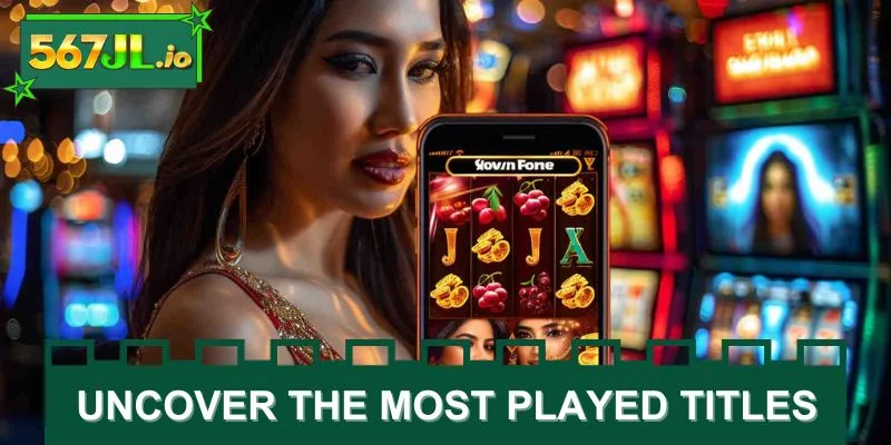 Uncover the most played titles in our store